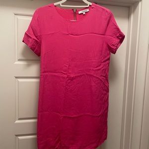Pink shift dress!!! Worn once!!!